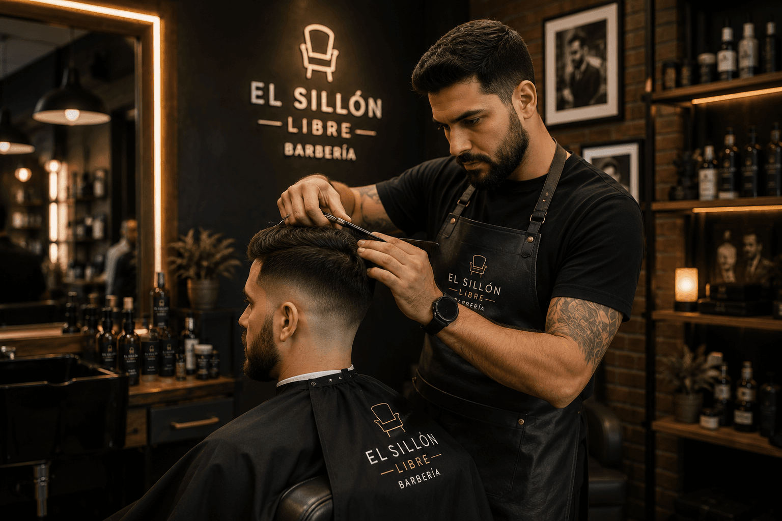 Barbería premium El Sillón Libre